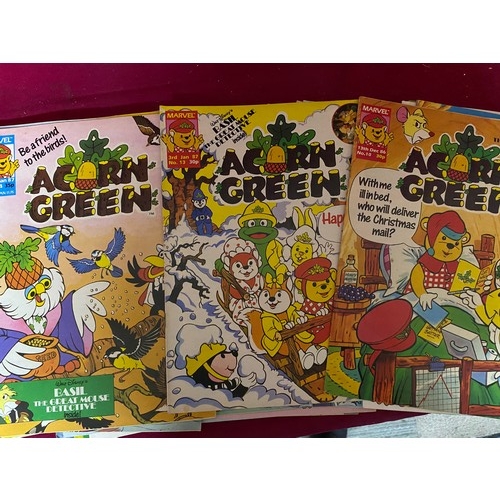 287 - Selection of 1980's Acorn Green comics