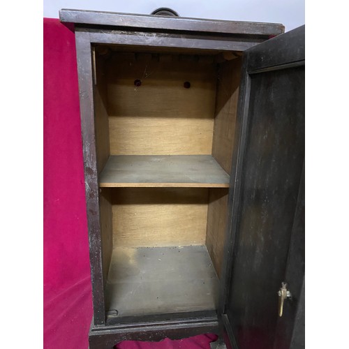 692 - Wooden pot cupboard measuring 40 cms wide x 78 cms tall