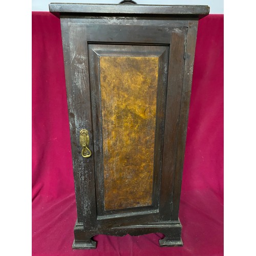 692 - Wooden pot cupboard measuring 40 cms wide x 78 cms tall