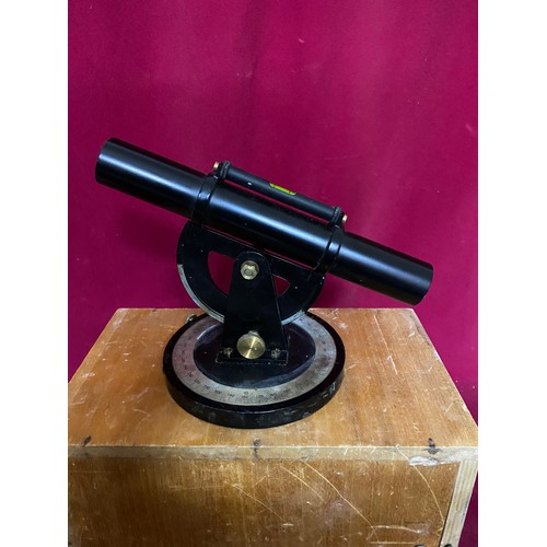 716 - Vintage Philip Harris Ltd vintage sextant in wooden box