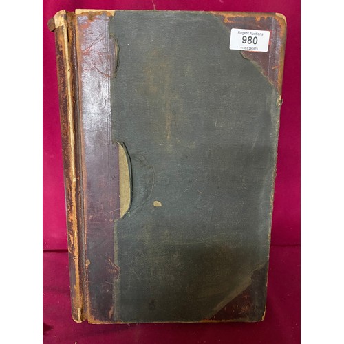 980 - Victorian Solicitors ledger containing private accounts, trips to Cheshire based court and other cou... 