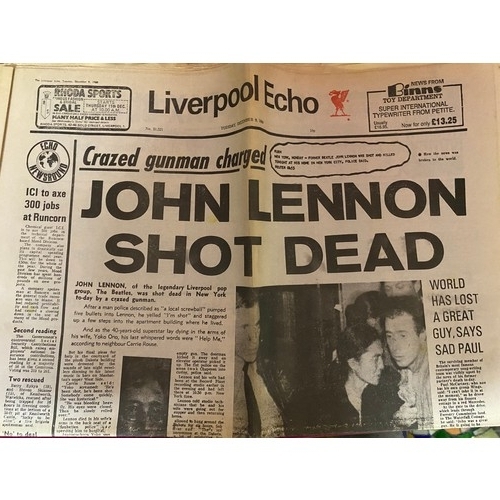 684 - Selection of John Lennon memorabilia including original 'In his own write’ book