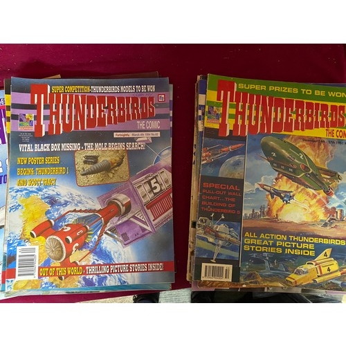 986 - Selection of 25 1990's Thunderbirds comics in excellent condition