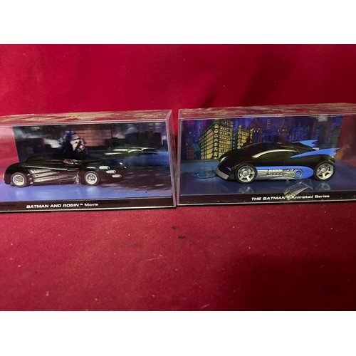 722 - 4 Boxed Diecast Batman cars