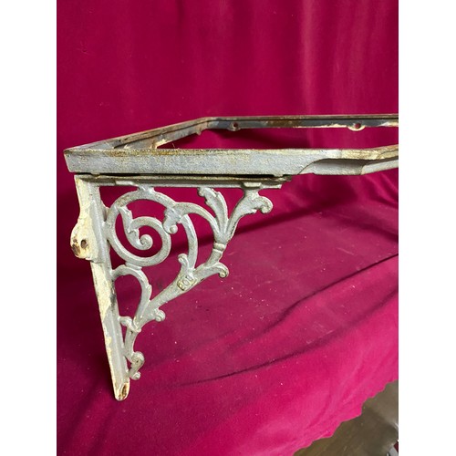 636 - Victorian metal corner sink wall bracket