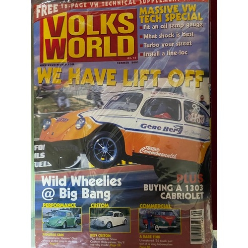 733 - Collection of VW and Citroen magazines and photo albums.