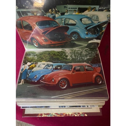 733 - Collection of VW and Citroen magazines and photo albums.