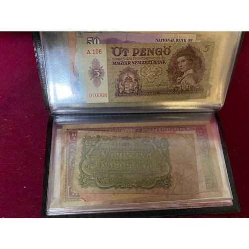 750 - Wallet of vintage banknotes