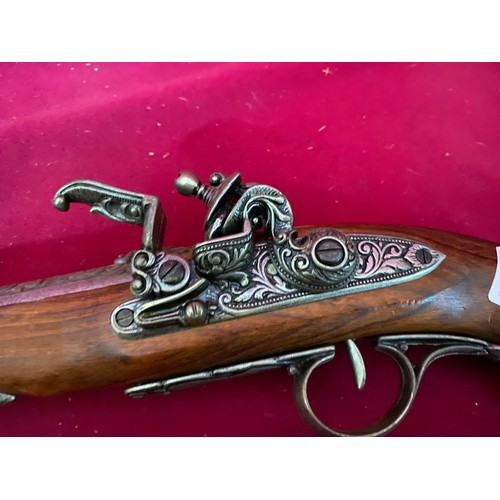 645 - Replica flintlock pistol