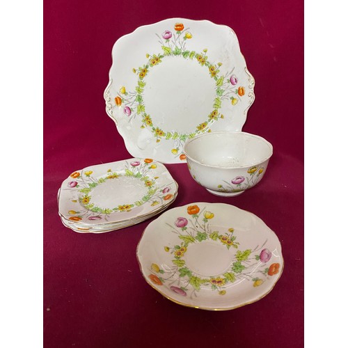 658 - Selection of part sets of Royal Albert Lavender Rose, Grindley Cream Pettle, Royal Albert Springtime... 