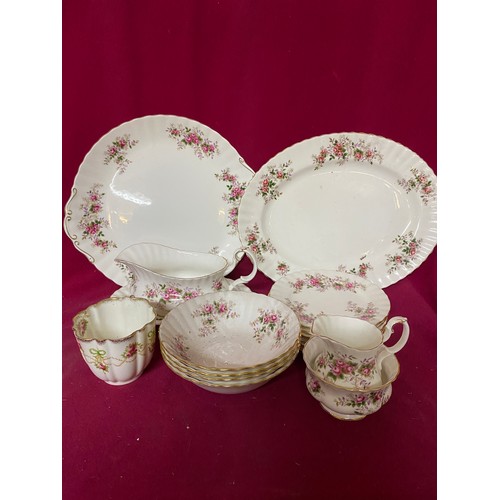 658 - Selection of part sets of Royal Albert Lavender Rose, Grindley Cream Pettle, Royal Albert Springtime... 