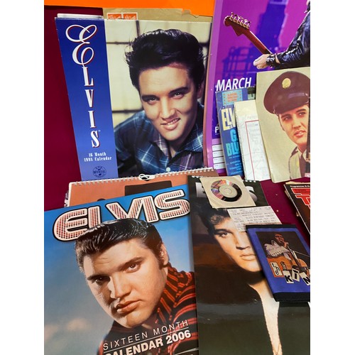 375 - Large box of Elvis collectables