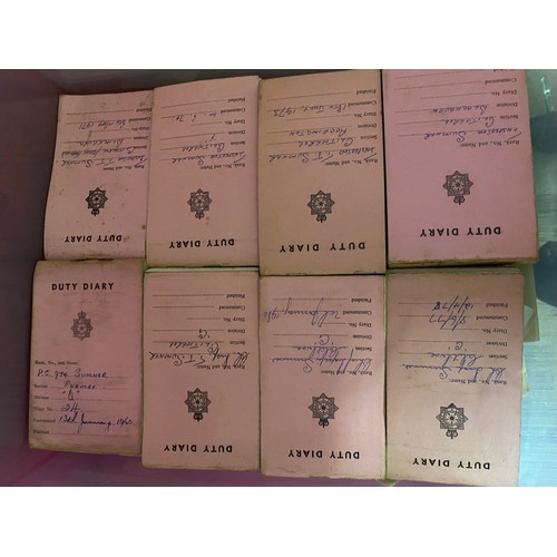 389 - Box of vintage police memorabilia/ephemera