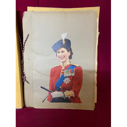 404 - Collection of Royal memorabilia, scrap books and newspapers