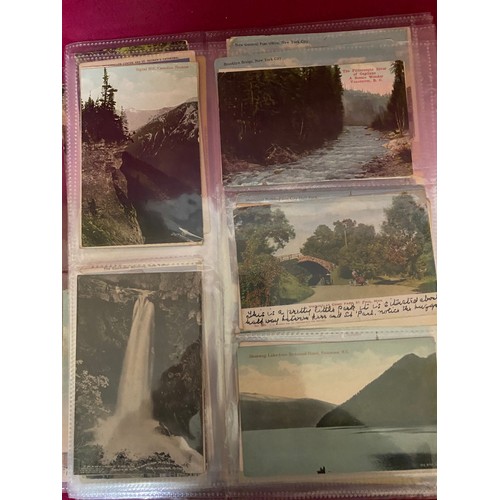 407 - Large collection of vintage postcards