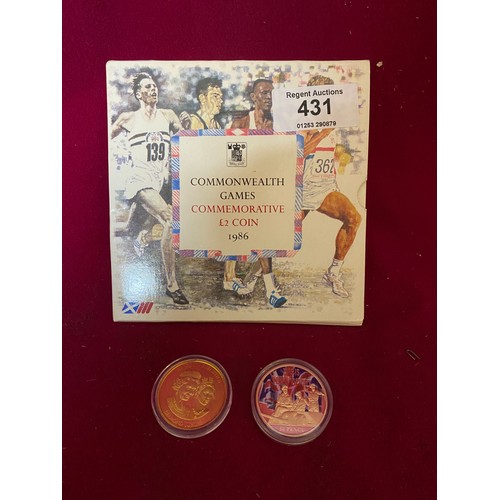 431 - Collection of commemorative coins