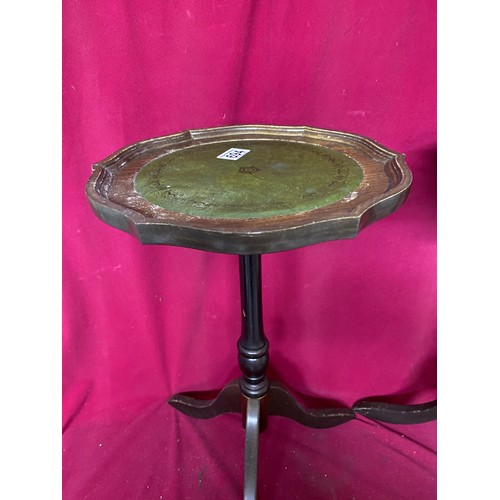 557 - Pair of occasional tables measuring 32 cms diameter x 52 cms tall