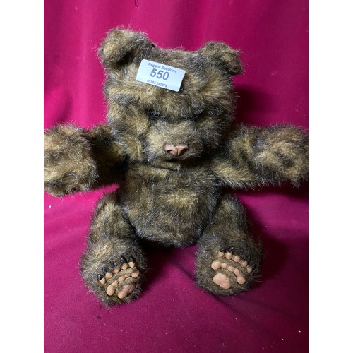 550 - 2 Hasbro 'Furreal' bears, 2004 interactive toy