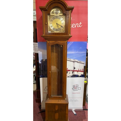 656 - Tempus Fugit grandfather clock 194 cams tall