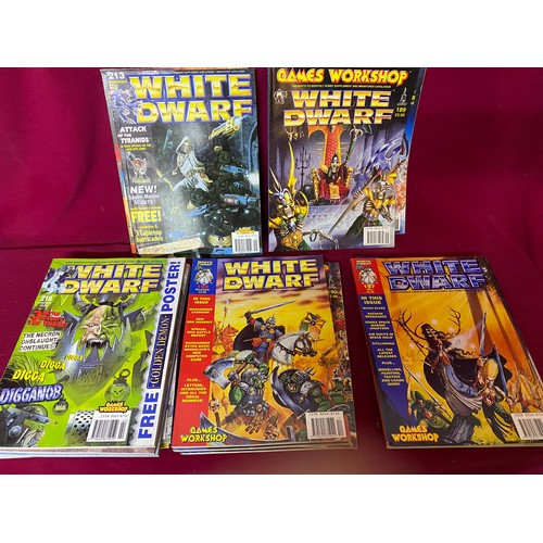 609 - 16 Games workshop White Dwarf magazines from August 1995 onwards. Issue no--188-197, 212,213,215,217... 