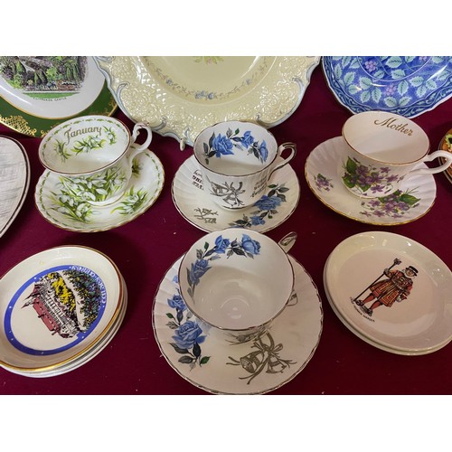633 - Assorted vintage china including Royal Albert, Royal Stafford, Crown Ducal, Midwinter and Preston Gu... 