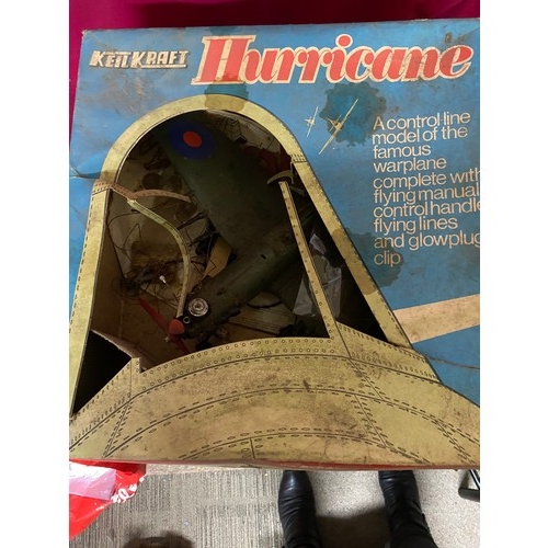 667 - A vintage Kellycraft Hurrican model