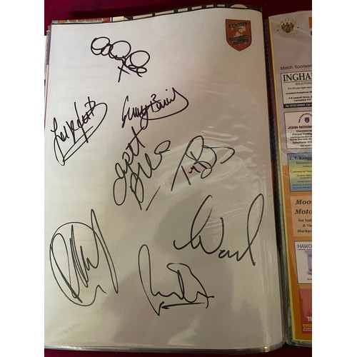 439 - Football autograph book
