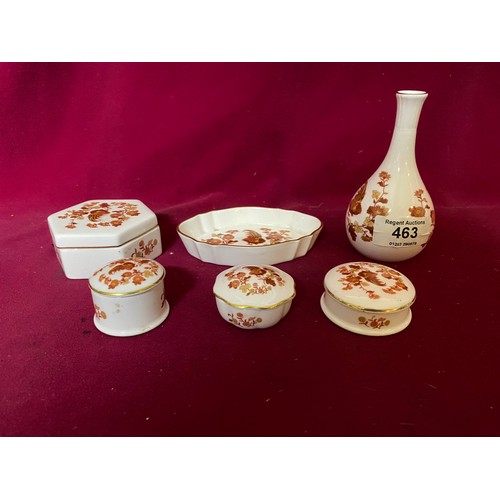 463 - Collection of 6 pieces of  Wedgewood Golden Cockerel