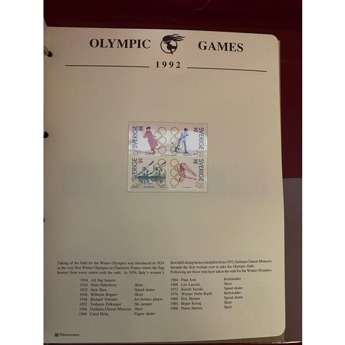 451 - 1992 Barcelona Olympic Games stamp album.