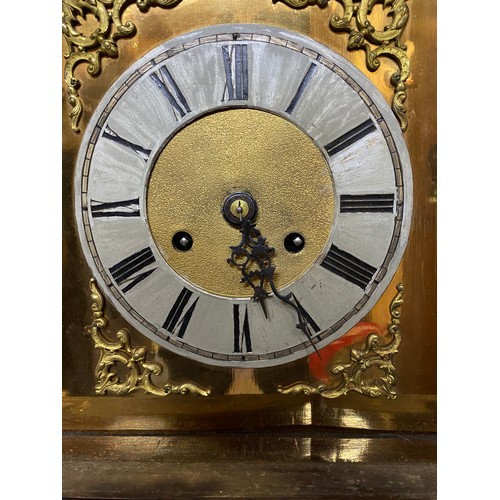 107 - Ornate mantel clock measuring 47cms