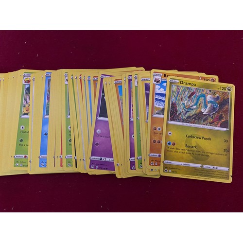 117 - Selection of Pokemon cards in wooden box