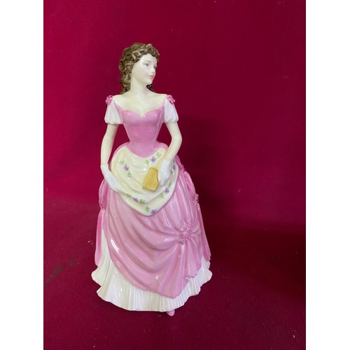 187 - 2 x Royal Doulton ladies, 'The Last Waltz' and 'Lynne'