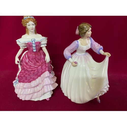 190 - 3 x Royal Doulton ladies, 'Sweet Sixteen', 'Clarissa' and 'Ashley'