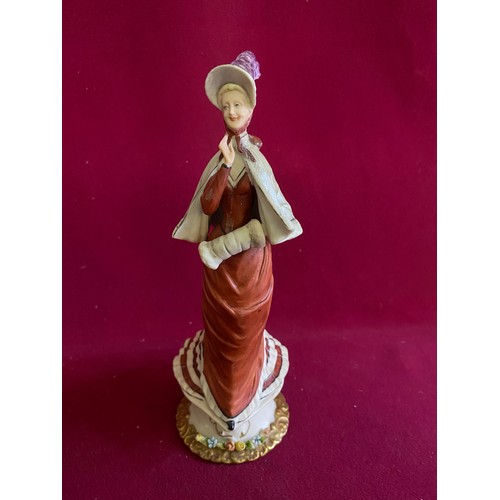 198 - 3 x porcelain lady figurines