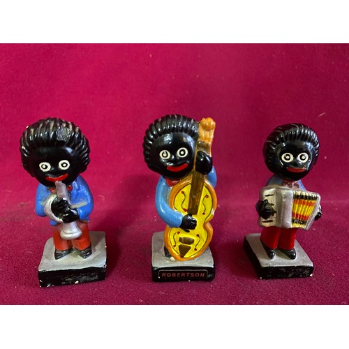 201 - 3 x Robertson Jam jazz figurines