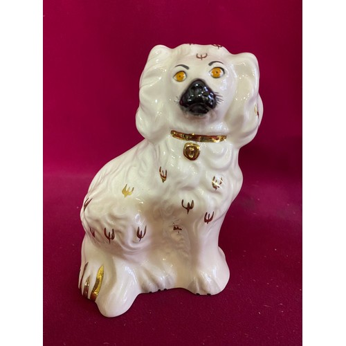 256 - Pair of Royal Doulton Mantle Dogs, 14cms