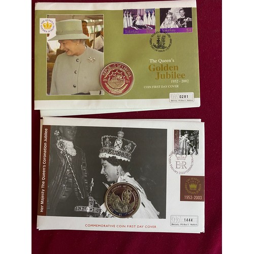 43 - Collection of Coin First Day Covers