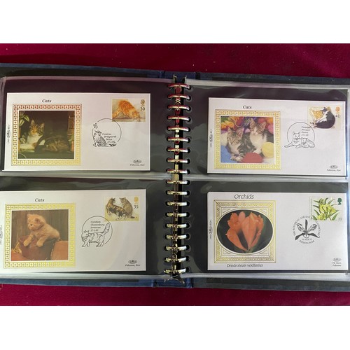 63 - Album of Benham Silk First Day Covers.