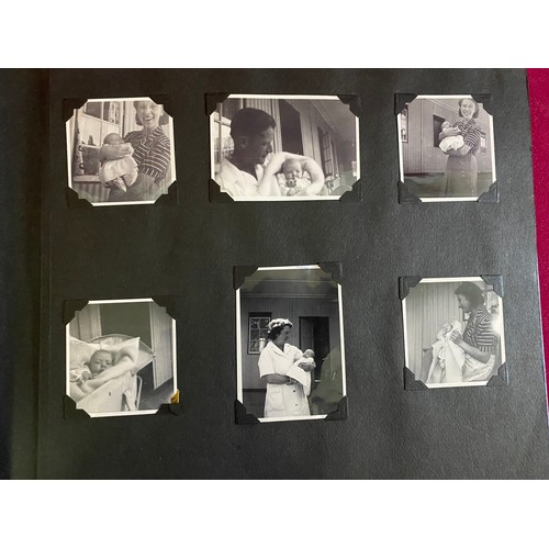 91 - 2 vintage photo albums