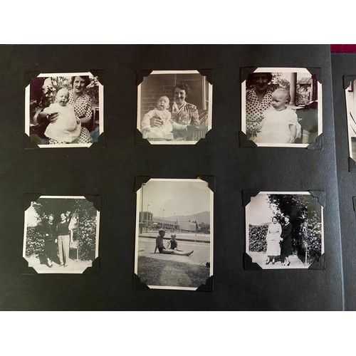 91 - 2 vintage photo albums