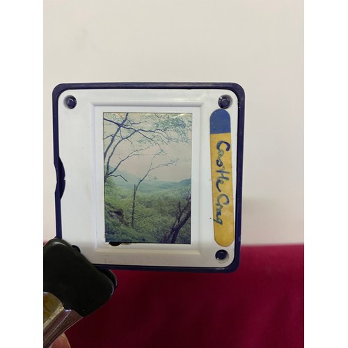 94 - Box of approximately 200 vintage 35mm slides of Lake District, comes with viewer.