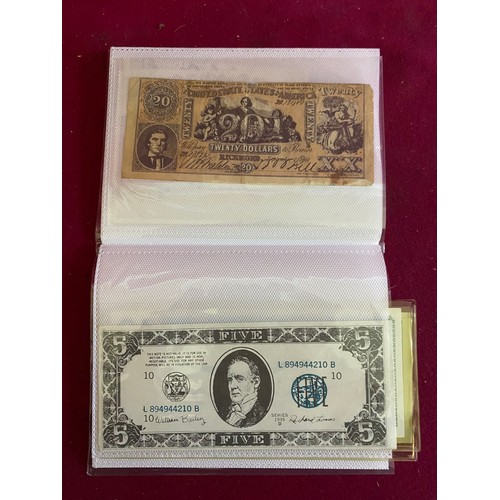 14 - Album of old banknotes