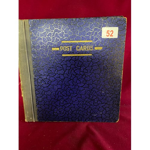 52 - Military photo and postcard album