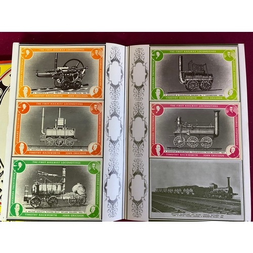 69 - 2 vintage railway postcard albums