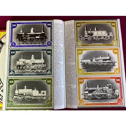 69 - 2 vintage railway postcard albums