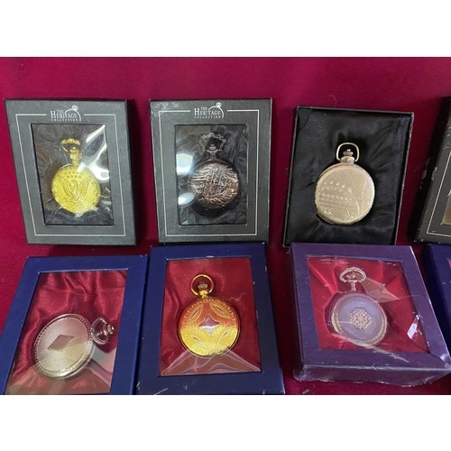 308 - Collection of 20 pocket watches, some boxed