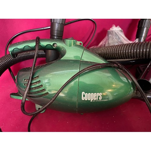 479 - Coopers Of Stortford green vacuum fully working