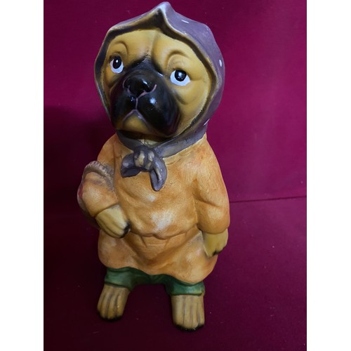 371 - 2 x vintage Bulldog money boxes.