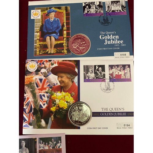 383 - Collection of Queen Elizabeth Crown First Day Covers.