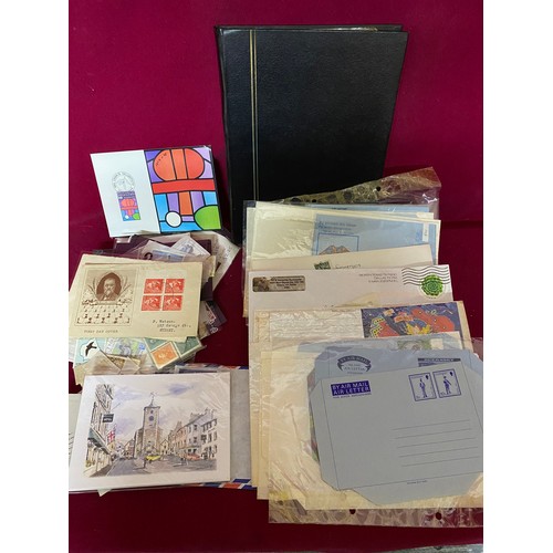 399 - Collection of stamp albums, stamps, First Day Covers and postal history.